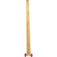 Pry-Lever Bar, Wood Handle, 84" L Handle, 4250 lbs. Capacity Mukwa Safety Services