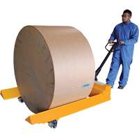 Transpalette pour mat&eacute;riaux en rouleaux, Acier, 48" lo x 7,5" la, Capacit&eacute; 4000 lb Mukwa Safety Services