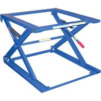 Support de palette ajustable, 42-1/2" lo x 40" la, Capacit&eacute; 5000 lb Mukwa Safety Services