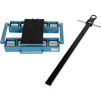 Patin orientable pour machines, 12 tonnes Capacit&eacute; Mukwa Safety Services