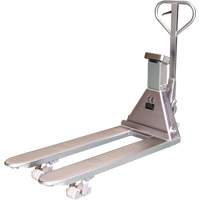 Eco Weigh-Scale Pallet Truck, 48" L x 27" W, 4400 lbs. Cap. Mukwa Safety Services