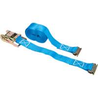 Ratchet Strap, E-Track System, 2" W x 20' L, 1333 lbs. (605 kg) Working Load Limit Mukwa Safety Services