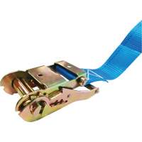 Ratchet Strap, E-Track System, 2" W x 20' L, 1333 lbs. (605 kg) Working Load Limit Mukwa Safety Services