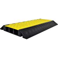 Powerhouse Heavy-Duty Straight Cable Protector, 3 Channels, 36" L x 19.75" W x 3" H Mukwa Safety Services