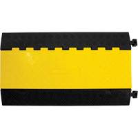 Powerhouse Medium-Duty Straight Cable Protector, 5 Channels, 36" L x 19.63" W x 2.25" H Mukwa Safety Services