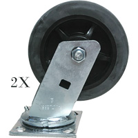 Platform Truck Swivel Casters Mukwa Safety Services