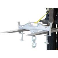 Double Swivel Hoisting Hook, 7-1/4" x  2-1/2" Fork Pocket Mukwa Safety Services