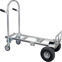 Convertible Hand Truck, Aluminum, 1250 lbs. Capacity Mukwa Safety Services