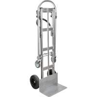 Convertible Hand Truck, Aluminum, 800 lbs. Capacity Mukwa Safety Services