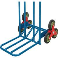 Stair Climbing Hand Truck, Steel Frame, 23-3/4" W x 45-5/8" H, 300 lbs. Capacity Mukwa Safety Services