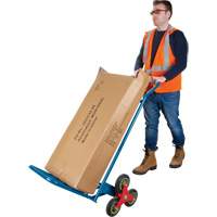 Stair Climbing Hand Truck, Steel Frame, 23-3/4" W x 45-5/8" H, 300 lbs. Capacity Mukwa Safety Services