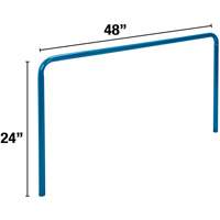24" x 48" Upright Bracket for Panel Truck Mukwa Safety Services