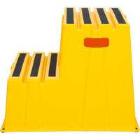 Escabeau industriel, 2 marches, 26" x 22-7/16" x Hauteur 19-11/16" Mukwa Safety Services