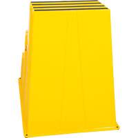 Industrial Step Stool, 3 Steps, 34-13/16" x 22-7/16" x 28-1/2" High Mukwa Safety Services