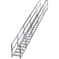 Syst&egrave;me d'escalier modulaire pour la construction de 17-21 marches SmartStairs, 157-1/2" ha Mukwa Safety Services