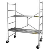 &eacute;chafaud portable Alu Series, Cadre Aluminium, 29" p x 72" h Mukwa Safety Services