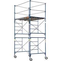 Tour d'&eacute;chafaudage compl&egrave;te avec roulettes, 69-1/2" p x 178" h Mukwa Safety Services