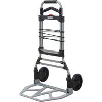 Folding Hand Truck, Aluminum, 275 lbs. Capacity Mukwa Safety Services