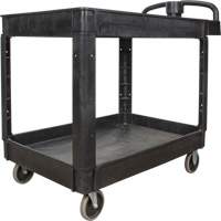 Chariot utilitaire, 2 tiers, 25-5/8" x 33-1/2" x 43-3/4", Capacit&eacute; 550 lb Mukwa Safety Services