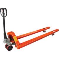 8' Long Fork Hydraulic Pallet Trucks, 96" L x 27" W, 4400 lbs. Capacity Mukwa Safety Services