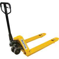 Steel Wheel Pallet Truck, Steel, 48" L x 27" W, 5500 lbs. Capacity Mukwa Safety Services