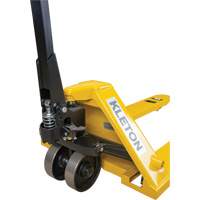 Steel Wheel Pallet Truck, Steel, 48" L x 27" W, 5500 lbs. Capacity Mukwa Safety Services