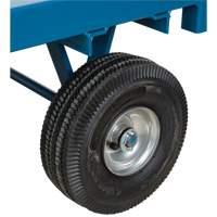 Outdoor Platform Wagon Truck, 24" W x 48" L, 1000 lbs. Capacity Mukwa Safety Services