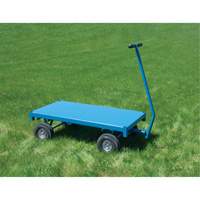 Outdoor Platform Wagon Truck, 24" W x 48" L, 1000 lbs. Capacity Mukwa Safety Services
