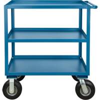  Chariot &agrave; tablettes pour l'ext&eacute;rieur, 3 Tiers, 18" la x 39" h x 33" p, Capacit&eacute; 1200 lb Mukwa Safety Services