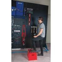 Industrial Step Stool, 20-7/8" x 12-3/16" x 12" High Mukwa Safety Services