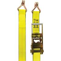 Winch Strap, J-Hook, 30' W x 3" L, 5400 lbs. (2449 kg) Working Load Limit Mukwa Safety Services