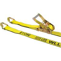 Winch Strap, J-Hook, 30' W x 2" L, 3335 lbs. (1512 kg) Working Load Limit Mukwa Safety Services