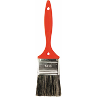 Go Paint Brush, Natural Bristles, Plastic Handle, 1" Width Mukwa Safety Services