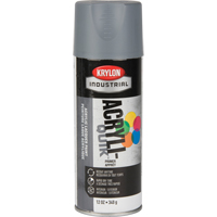 Industrial Acryli-Quik Lacquer, Grey, Very Flat, 12 oz., Aerosol Can Mukwa Safety Services