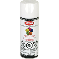 Industrial Acryli-Quik Lacquer, White, Semi-Gloss, 12 oz., Aerosol Can Mukwa Safety Services