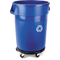 Contenant de collecte des d&eacute;chets recyclable Brute, Vrac, Plastique, 32 gal. US Mukwa Safety Services