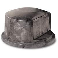 Round Brute&reg; Tops, Dome Lid, Plastic/Polyethylene, Fits Container Size: 22" Dia. Mukwa Safety Services