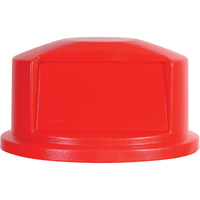 Round Brute&reg; Tops, Dome Lid, Plastic/Polyethylene, Fits Container Size: 22" Dia. Mukwa Safety Services