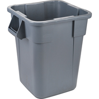 Contenants carr&eacute;s Brute, Poly&eacute;thyl&egrave;ne, 40 gal. US Mukwa Safety Services