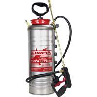 Pulv&eacute;risateur de b&eacute;ton &agrave; r&eacute;servoir Evolution, 3,5 gal. (13,2 L), Acier inoxydable, Lance de 19" Mukwa Safety Services