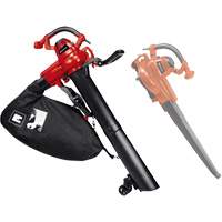Appareil 3-en-1 aspirateur, souffleur, pailleur, 120 V, Vitesse d'air 186,41 mi/h, &eacute;lectrique Mukwa Safety Services