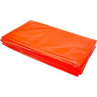 B&acirc;ches isol&eacute;es, Poly&eacute;thyl&egrave;ne, Orange, 20' x 12' x 8 mils Mukwa Safety Services