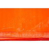 B&acirc;ches isol&eacute;es, Poly&eacute;thyl&egrave;ne, Orange, 20' x 12' x 8 mils Mukwa Safety Services