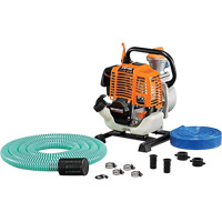 Trousse de pompe &agrave; eau propre, 30 gal./min, 34 cc, Moteur 4 temps &agrave; soupape en t&ecirc;te Mukwa Safety Services