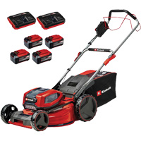 Tondeuse &agrave; gazon sans fil, Pouss&eacute;e automatique, &agrave; pile, Largeur de coupe 21" Mukwa Safety Services