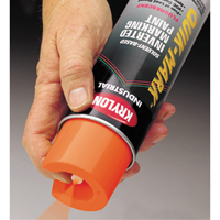 Industrial Quik-Mark Solvent-Based Inverted Marking Paint, 17 oz., Aerosol Can Mukwa Safety Services