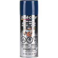 Engine Enamel Paint with Ceramic, Ford Blue, Gloss, 12 oz., Aerosol Can Mukwa Safety Services