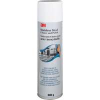 Stainless Steel Cleaner & Polish, 21.5 oz., Aerosol Can Mukwa Safety Services