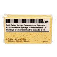 Commercial Size Sponge, Cellulose, 4-1/2" W x 7-1/2" L Mukwa Safety Services
