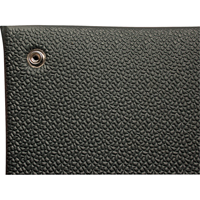 Tapis Comfort-King antistatique, 2' la x 3' lo x 3/8" &eacute;p, Rugueux, Gris Mukwa Safety Services
